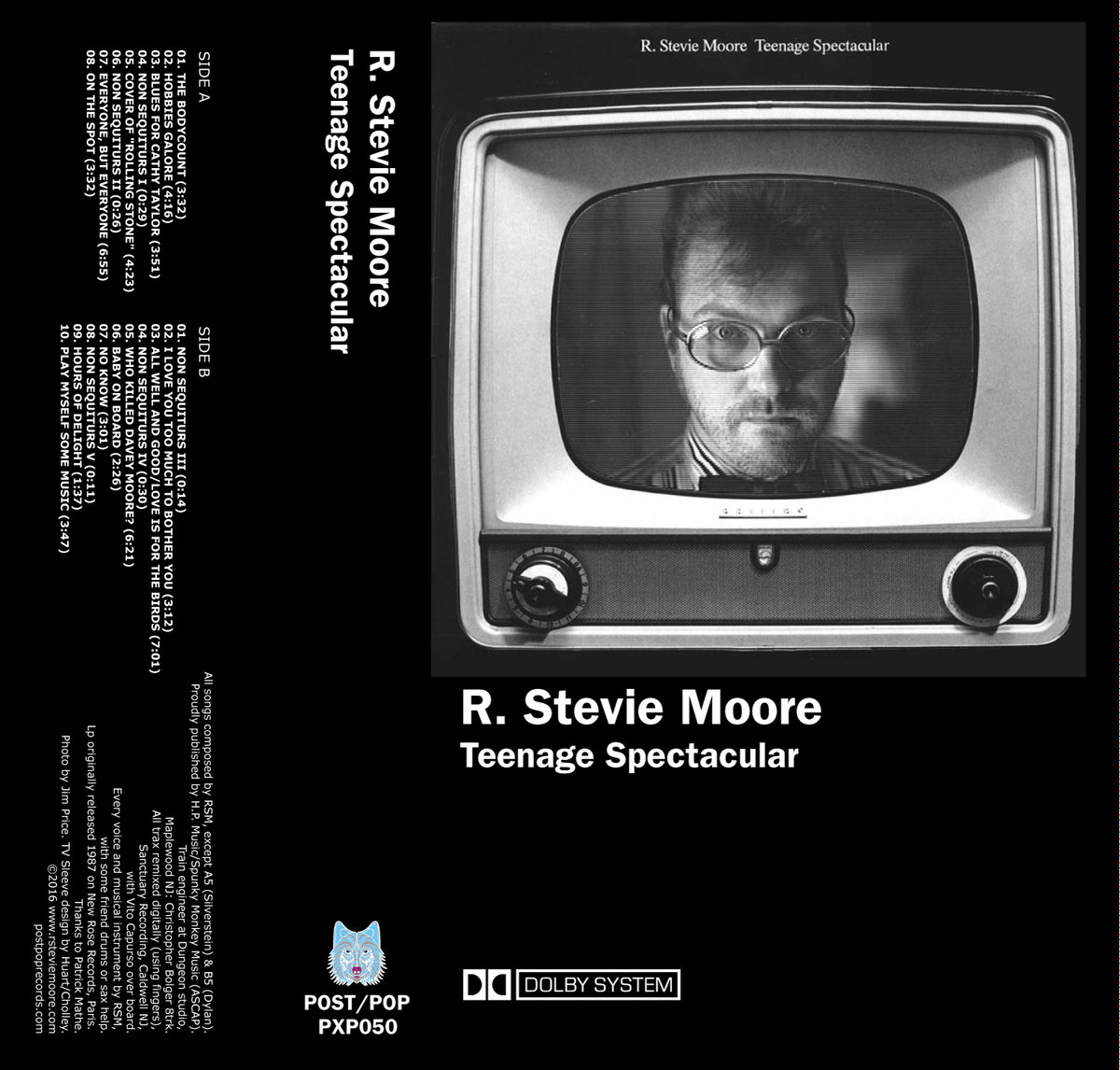 R. STEVIE MOORE - TEENAGE SPECTACULAR (PXP050)