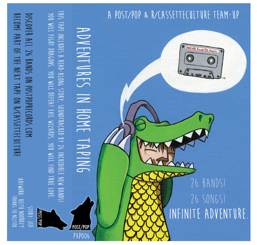 POST/POP & R/CASSETTECULTURE PRESENTS: ADVENTURES IN HOME TAPING (PXP005)